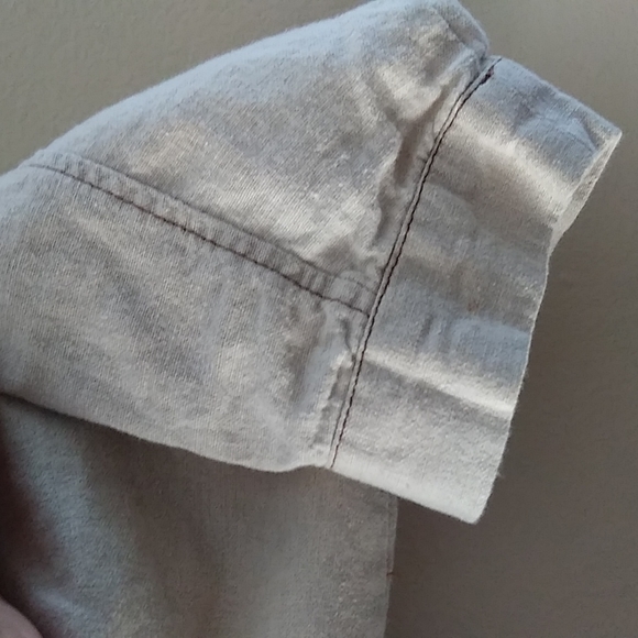 Asos Linen Parka Utility Oversized Jacket Women's Sz 6 - Picture 4 of 13